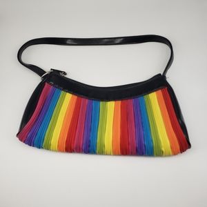 Rainbow Zipper Purse